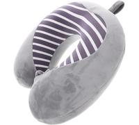 Cuscino cervicale migliorato a forma di U, cuscino da viaggio per aereo, auto e ufficio