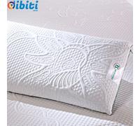 Cuscino Cervicale Ortopedico Guanciale in Memory Foam da Letto Ergonomico per Co