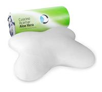 Cuscino cervicale ortopedico in Memory Foam ACAMAR, federa Aloe Vera