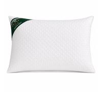 Evergreenweb Cuscino Letto Ortopedico Cervicale 40x70 Alto 15 cm Lavabile Antiacaro Fiocco Super Soft