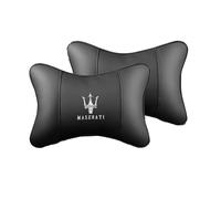 Cuscino Cervicale per Auto per Maserati Levante/Ghibli/Quattroporte/MC20/Alfieri/Grecale/GranTurismo/GranCabrio, Morbido e Confortevole Cuscino di Supporto Lombare Schienale per Seggiolino Auto
