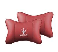 Cuscino Cervicale per Auto per Maserati Levante/Ghibli/Quattroporte/MC20/Alfieri/Grecale/GranTurismo/GranCabrio, Morbido e Confortevole Cuscino di Supporto Lombare Schienale per Seggiolino Auto