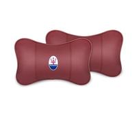 Cuscino Cervicale per Auto per Maserati Levante/Ghibli/Quattroporte/MC20/Alfieri/Grecale/GranTurismo/GranCabrio, Morbido e Confortevole Cuscino di Supporto Lombare Schienale per Seggiolino Auto