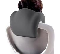 Cuscino cervicale per auto, poggiatesta ergonomico sostenente, cuscino portatile in schiuma di memoria confortevole per viaggio casa aereo auto dormire sulla schiena e sul ventre