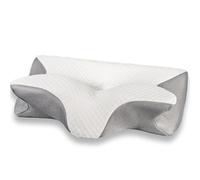 Cuscino Cervicale per Chi Dorme di Lato Cuscini In Memory Foam per Alleviare Il Dolore Al Collo, Cuscini Ergonomici per Chi Dorme di Lato/supino e Prono gray