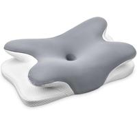 Cuscino Cervicale per Dormire 2 in 1 Cuscino Ergonomico in Memory Foam Cuscino