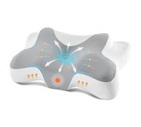 DONAMA cuscino cervicale per dormire, cuscino ergonomico cervicale per Dormitori Laterali, Supini e Proni con Federa Sfoderabile e Lavabile (Grigio chiaro, 66x37x13 cm)