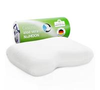 Cuscino cervicale viscoelastico NuMOON con bambù e aloe vera | Cuscino cervicale ergonomico con memoria di forma, regolabile in 4 posizioni, ideale per dormire sulla schiena e sul fianco