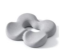 Cuscino Ciambella per Sedersi, con Forma a Petalo Coccige Emorroidi | Cuscini per Auto Seduta Guidatore, 41x43x7cm Memory Foam Antidecubito, Rialzato, Fodera con Zip, Traspirante, Ufficio Lavoro