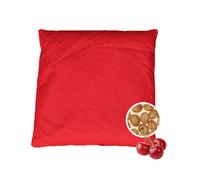 Cuscino Ciliegie Cuscini Riscaldanti Uni Rosso Ca. 24x24cm