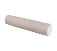 Cuscino cilindrico beige di supporto per divano e letto, lungo, rotondo, per collo e lombare, 20 x 150 cm, perfetto per comfort e supporto posturale