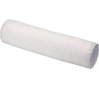 Cuscino Cilindrico Cervicale 40 50 60 70 90 cm Rotolo Cilindro in Cotone e Lino per Dormire Viaggiare Letto Divano Gambe Schiena Supporto Ergonomico con Fodera Rimovibile(Beige,20x60cm)