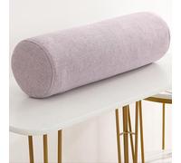 Cuscino Cilindrico Cervicale, Morbido Cuscini Collo/lombare Supporto Memory Foam Rullo Cuscino Lungo Rimovibile per Divano e Letto, Dormire, Gambe, Schiena e yoga(A8,12x50cm/4.7x19in)