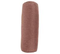 Cuscino Cilindrico da Yoga in Cotone, 1 Pezzo, Marrone | Rivestimento Sfoderabile Cerniera Integrale, Imbottitura in Cotone Perlato, Superficie Antiscivolo