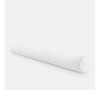 Cuscino cilindrico modulabile fermo latex anti-acari Bianco 90 cm