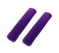 Cuscino Cintura Sicurezza 2 Pezzi Di Copertura Morbida Per Cintura Sicurezza Per Auto In Pelle Pecora Imbottitura Per Spallacci Proteggi(Purple)