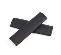 Cuscino Cintura Sicurezza Per A3 Per A4 Per A5 Per A6 Per A7 Per A8 Per Q3 Per Q5 TT S LINE 2 Pezzi Copri Spallacci Di Sicurezza In Pelle Per Cintura Proteggi(Black red-S line)