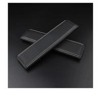 Cuscino Cintura Sicurezza Per Ford ST LINE Per Fiesta Mk7 Per Focus Escort Mk4 Mk3 Mk2 2 Pezzi Copri Cintura Di Sicurezza In Pelle Interni Proteggi(Black White)
