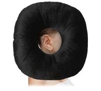 Cuscino circolare a ciambella, cuscino per piercing a ciambella, cuscino per orecchie con foro per l'orecchio, cuscino per orecchie per chi dorme sul fianco, adatto per chi dorme sul fianco, allevia
