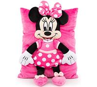 Cuscino Coccola Peluche Minnie Mouse Disney - Cuscino Morbido 3D Super Soft per Letto