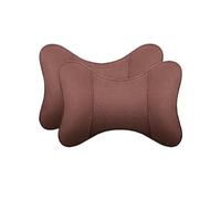 Cuscino Collo Auto Adatto per Toyota C-HR Camry TRD Crown GR Yaris RAV4 Mirai Prius Cuscini poggiatesta per seggiolino auto Supporto per il collo Poggiatesta Auto(2pcs-brown)