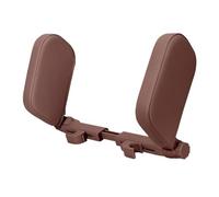Cuscino Collo Auto Cuscino poggiatesta per auto in memory foam, supporto laterale telescopico per dormire in viaggio Poggiatesta Auto(Red)