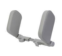 Cuscino Collo Auto Cuscino poggiatesta per auto in memory foam, supporto laterale telescopico per dormire in viaggio Poggiatesta Auto(Gray)