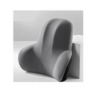 Cuscino Collo Auto Cuscino poggiatesta per auto in memory foam, supporto lombare protettivo, cuscino per sedile traspirante Poggiatesta Auto(Gray Waist)