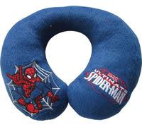 Cuscino collo da viaggio Spiderman imbottito universale bambini blu