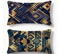 Cuscino Colore Federe Cuscini Divano 50x70cm Velluto Cuscini per Divano Set di 2,2026 Nuovo Rettangolo Stampa Fronte Retro Federe Cuscino Europa Settentrionale per Inverno Decor Camera Letto Q-1010U