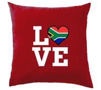 Cuscino Con Bandiera Del Sudafrica - Capitale Del Paese Cape Town