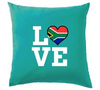 Cuscino Con Bandiera Del Sudafrica - Capitale Del Paese Cape Town