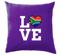 Cuscino Con Bandiera Del Sudafrica - Capitale Del Paese Cape Town