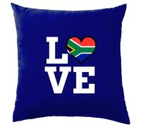 Cuscino Con Bandiera Del Sudafrica - Capitale Del Paese Cape Town