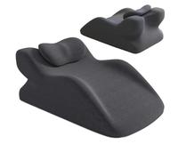 Cuscino con cuneo, supporto per gambe e mal di schiena da reflusso acido, senza scivolo, ergonomico, per dormire e leggere | Cuscino portatile in schiuma per caviglie, ginocchia e gambe