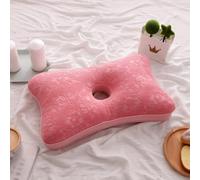 Cuscino con Foro per Le Orecchie, Cuscino per Piercing alle Orecchie per Dormire su Un Fianco, Cuscino per Orecchie per Cnh, Cuscino in Memory Foam Adatto Ai Viaggi, Sollievo dalla Pressio, 6, 1