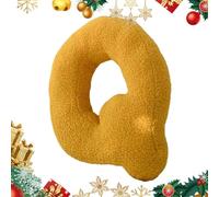 Cuscino con lettere inglesi - Federa per cuscino dell'alfabeto, cuscino decorativo per divano, valigetta con stampa testuale, tessuto morbido con cerniera nascosta per soggiorno, camera da letto