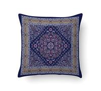 Cuscino con stampa digitale, 100% Made in Italy, Cuscino decorativo da divano, sfoderabile e lavabile, Modello Hermes - Livia, cm 40x40x5