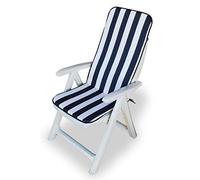 Cuscino copri sedia sdraio Relax per esterno seduta + schienale 45x120 cm AA330