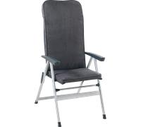 Cuscino coprisedia wecamp con rivestimento in microfibra grigio