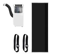 Cuscino Copritubo Condotto Aria - Materiale Spesso, Resistente, Adattabile | Copertura Flessibile Per Tubo A/C Con Isolamento Termico E Antivento, Ideale Per Finestre Interne In Casa, Dormitorio, Hote