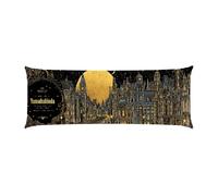 Cuscino Corpo Cuscino Gravidanza 40x145cm, Supporto Total Body Ergonomico, Copricuscini Allattamento e Maternità con Federa Velluto Lavabile, per Schiena, Pancia e Gamb (architettura urbana) f-118