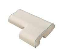 Cuscino, Cuscino per coppie, Cuscino per coccole ad arco con schiuma di memoria a rimbalzo lento per bracciolo, Cuscino manuale anti-pressione per coppie Pausa pranzo a mezzogiorno (A-left)