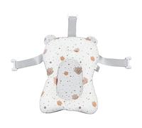 Cuscino da Bagno per Neonati, Cuscini da Bagno per Neonati Asciugatura Rapida Confortevole Alta Resilienza Adatto Alla Pelle per Neonati per Neonati per Bagno (Bianco)