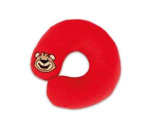 Cuscino da collo NICI per bambini FC BAYERN MONACO Orso Berni 25x25cm - Cuscino da collo - Morbido cuscino per bambini per ragazze e ragazzi - Perfetto come cuscino da viaggio - 49657