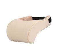 Cuscino da collo per auto - Cuscino da viaggio in PU nero, cuscino da viaggio in pelle PU, memory foam a lento | cuscino di protezione del collo universale, comfort sedile del passaggio