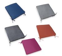 Cuscino da esterno per sedie 40x40 cm sfoderabile e idrorepellente