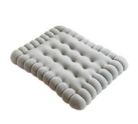 Cuscino Da Giardino Sitting Biscuit Cushion Soft Shape Decorative Pillow Sofa Chair Car Seat Pad Outdoor Cookie Tatami Back(60cmgrey)