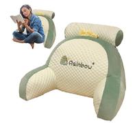 Cuscino da letto morbido con braccia - Cuscino e riposo per il supporto della schiena | Grande cuscino di supporto ergonomico mentre si rilassano i giochi guardando la TV, Lu