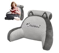 Cuscino da letto morbido con braccia - Cuscino e riposo per il supporto della schiena | Grande cuscino di supporto ergonomico mentre si rilassano i giochi guardando la TV, Lu